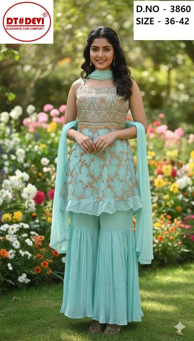 Dt Devi Saiyaara 3860 Nx Catalog wholesale market in delhi for designer kurtis