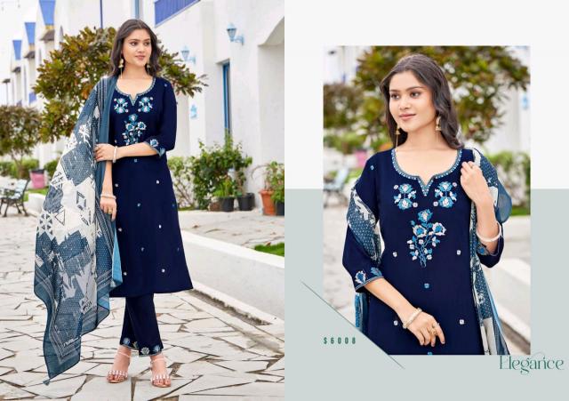 Felocity Dharini catalog designer kurtis wholesale online shopping