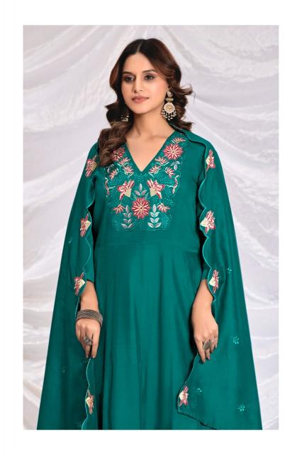 Felocity Pure Heavy Mul Chanderi catalog buy online kurtis at wholesale price