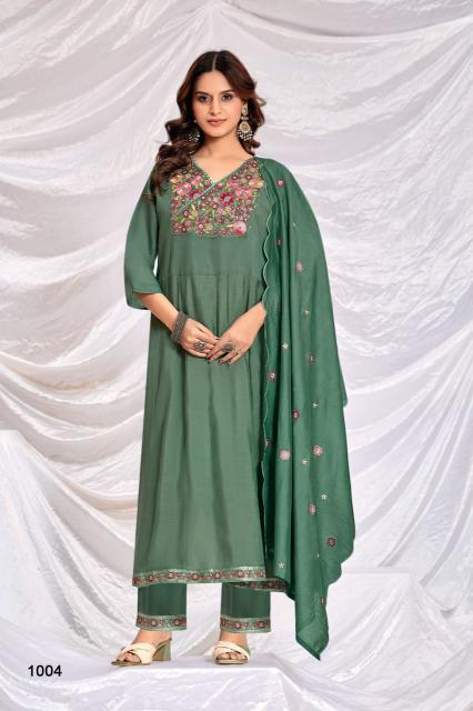 Felocity Pure Heavy Mul Chanderi catalog buy online kurtis at wholesale price