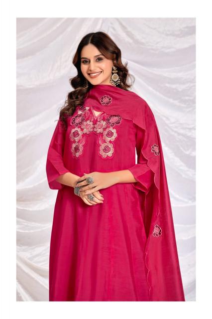 Felocity Pure Heavy Mul Chanderi catalog buy online kurtis at wholesale price