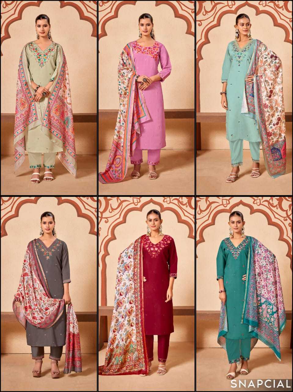 Felocity Pure Heavy Roman silk catalog buy kurtis wholesale online india