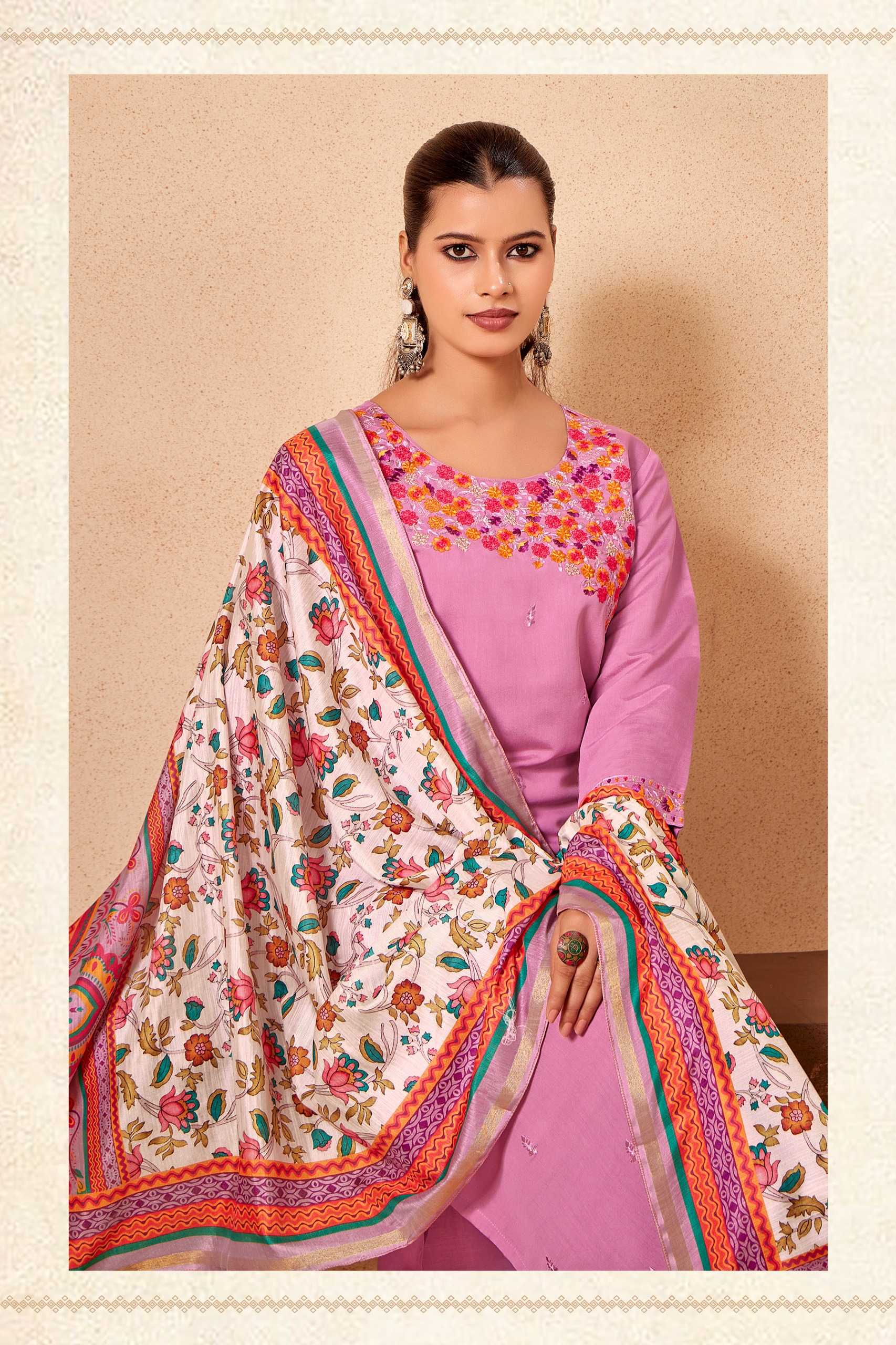 Felocity Pure Heavy Roman silk catalog buy kurtis wholesale online india