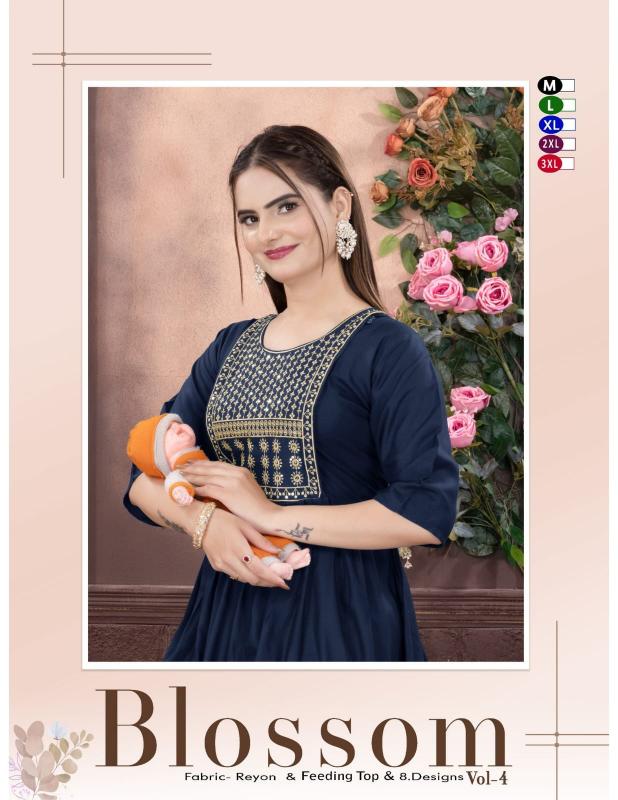 FT Blossom vol.0.4 catalog women kurti wholesale