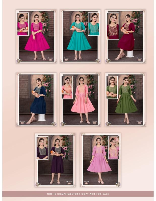 FT Blossom vol.0.4 catalog women kurti wholesale