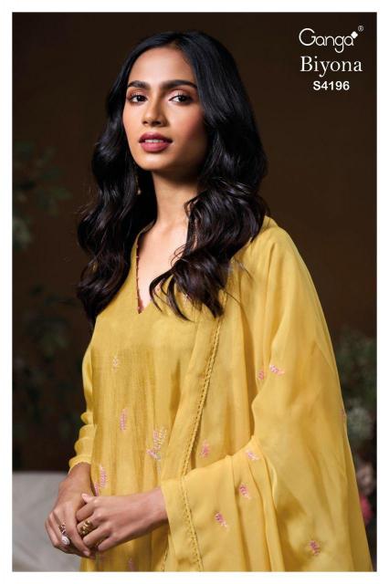 Ganga Biyona 4196 catalog indian salwar kameez wholesale online 