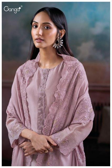 Ganga Cyrene 3801 catalog wholesale salwar kameez india