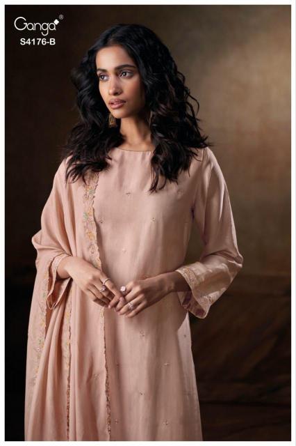 Ganga Farisha 4176 catalog unstitched salwar kameez wholesalers in india