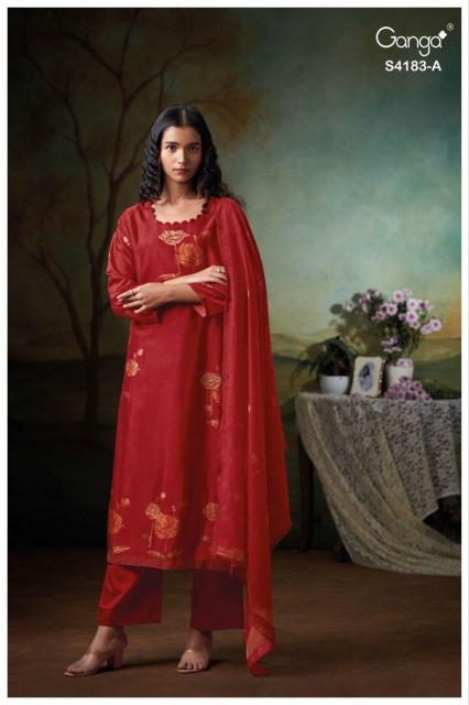 Ganga Feriel 4183 catalog salwar kameez wholesaler in surat