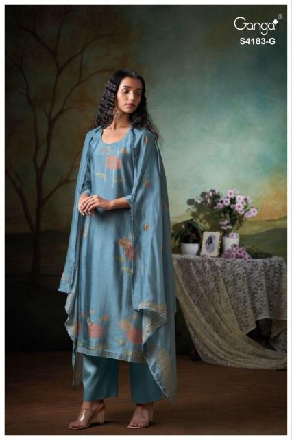Ganga Feriel 4183 catalog salwar kameez wholesaler in surat