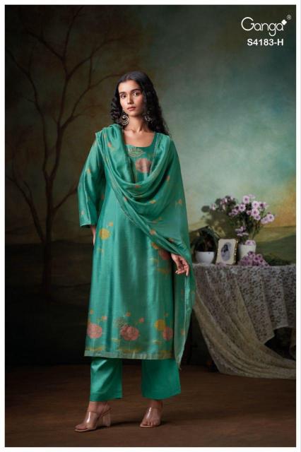 Ganga Feriel 4183 catalog salwar kameez wholesaler in surat