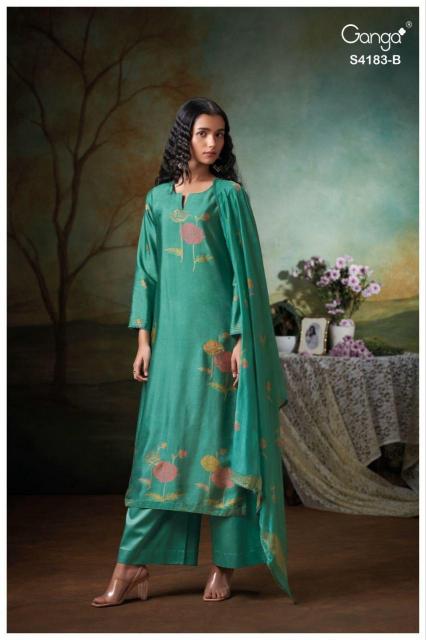 Ganga Feriel 4183 catalog salwar kameez wholesaler in surat
