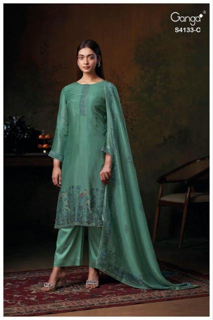 Ganga Hamsini 4133 catalog salwar kameez wholesale rate