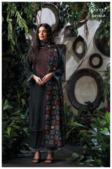 Ganga Ileana 4130 catalog lawn salwar kameez wholesale