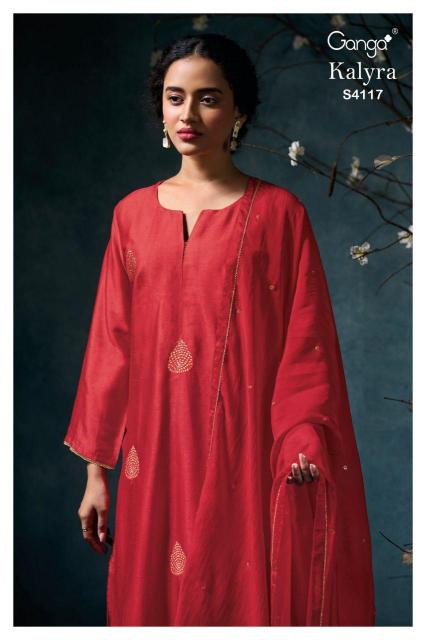 Ganga Kalyra 4117 catalog wholesale salwar kameez cash on delivery