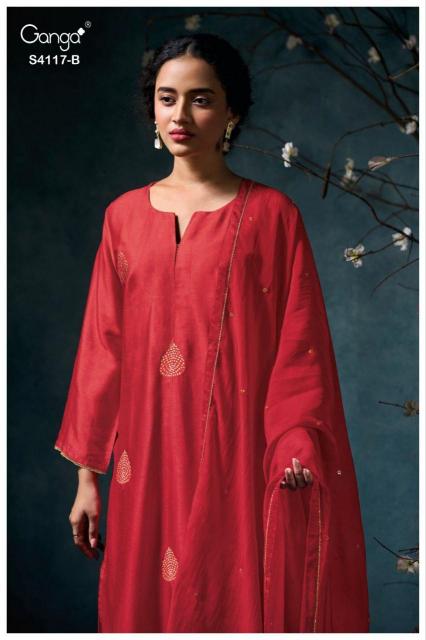 Ganga Kalyra 4117 catalog wholesale salwar kameez cash on delivery
