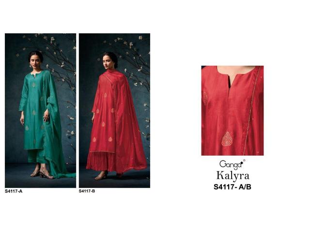 Ganga Kalyra 4117 catalog wholesale salwar kameez cash on delivery