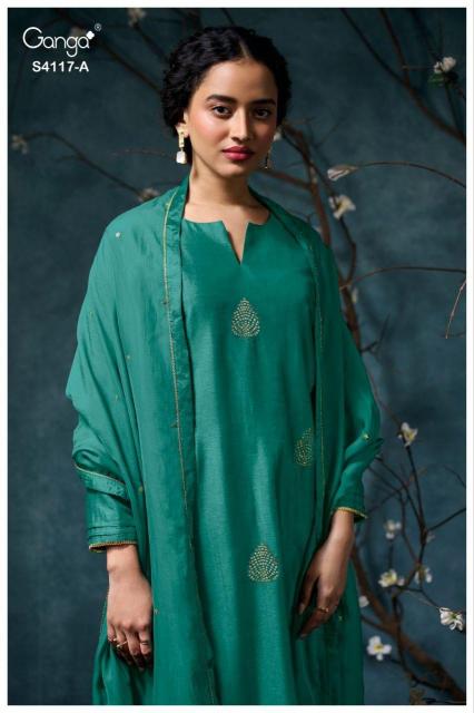 Ganga Kalyra 4117 catalog wholesale salwar kameez cash on delivery