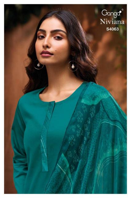 Ganga Niviana 4063 catalog salwar kameez wholesale manchester