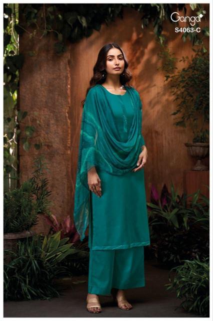 Ganga Niviana 4063 catalog salwar kameez wholesale manchester
