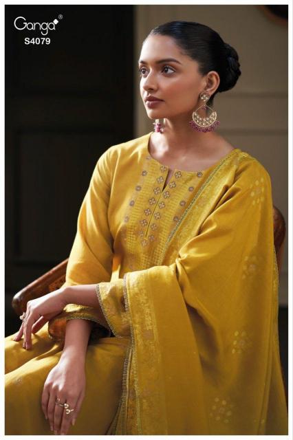 Ganga Pryssa 4079 catalog wholesale latest salwar kameez designs catalogue