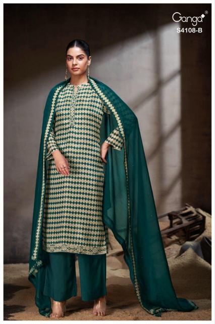 Ganga Rivana 4108 catalog salwar kameez wholesale online shopping