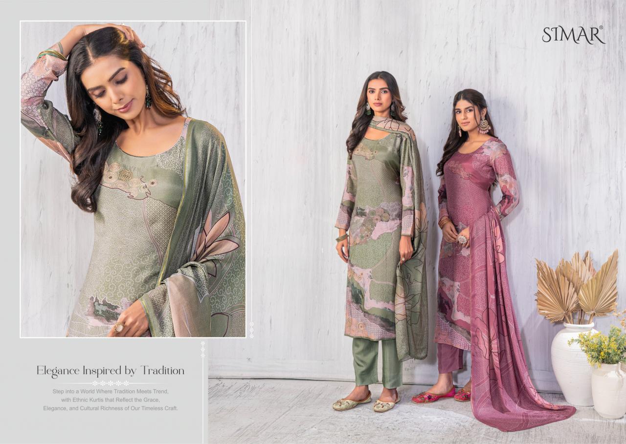 Glossy Simar Barkha catalog wholesale dealers in salwar kameez surat