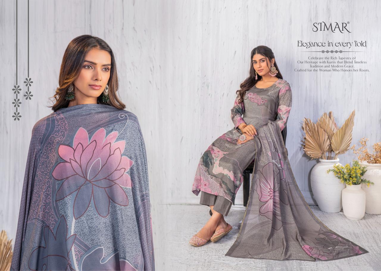 Glossy Simar Barkha catalog wholesale dealers in salwar kameez surat