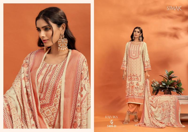 Glossy Simar Rajvika catalog salwar kameez wholesale market in ahmedabad