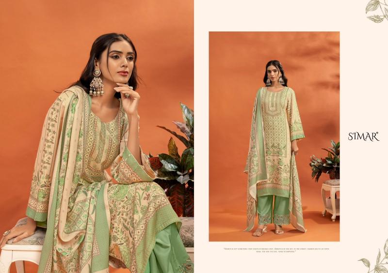 Glossy Simar Rajvika catalog salwar kameez wholesale market in ahmedabad