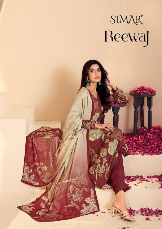 Glossy Simar Reewaj catalog salwar kameez wholesale manufacturers in mumbai