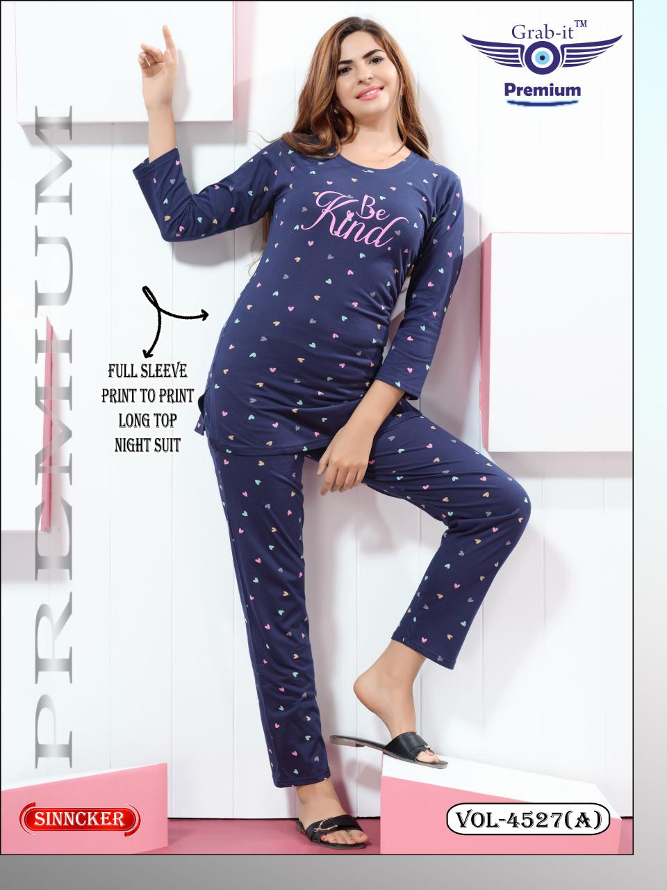 Grab it 4527 catalog co ord set Night Suit