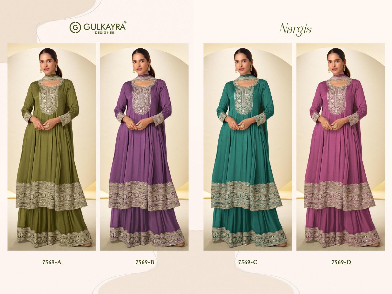 Gulkayra Nargis catalog wholesale salwar kameez clothing