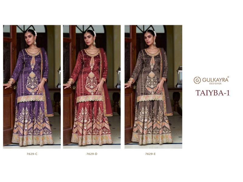 Gulkayra Taiyba vol 1 catalog surat salwar kameez online shopping