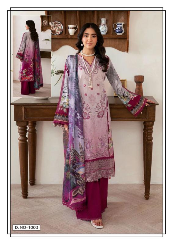 Hala Noor Banu Vol 1 catalog pakistani lawn suits wholesale in kolkata