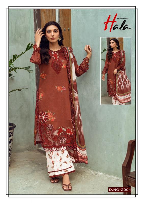 Hala Noor Banu Vol 2 catalog pakistani lawn suits wholesale in dubai