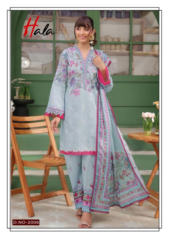 Hala Noor Banu Vol 2 catalog pakistani lawn suits wholesale in dubai