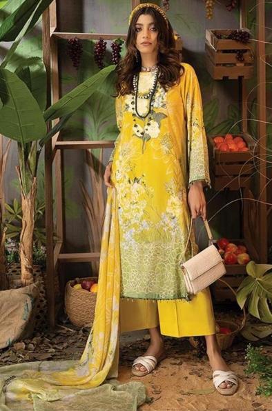 Hazzel Adan Libaas 0368 catalog pakistani formal pant style suits