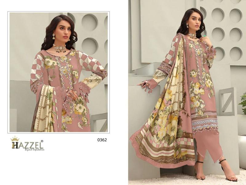 Hazzel Queen’s Court 0362 catalog pakistani formal ladies suit