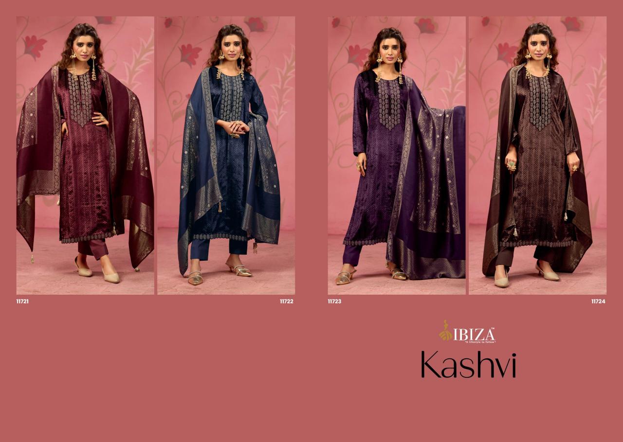 Ibiza Kashvi catalog unstitched salwar kameez wholesalers in delhi