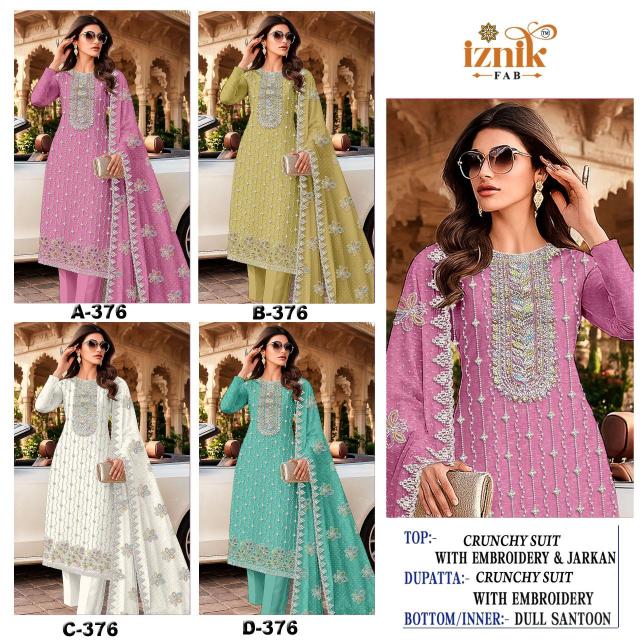 Iznik 376 catalog wholesale pakistani suits buy online