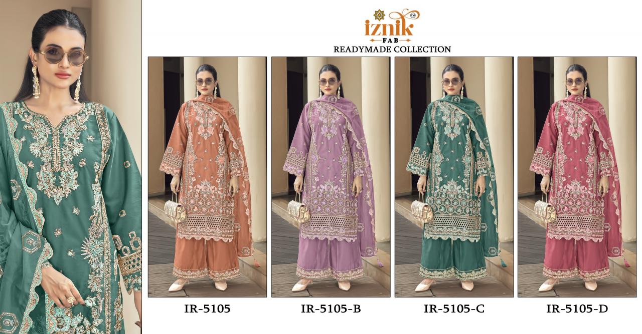 Iznik 5105 Catalog pakistani suits online india cod