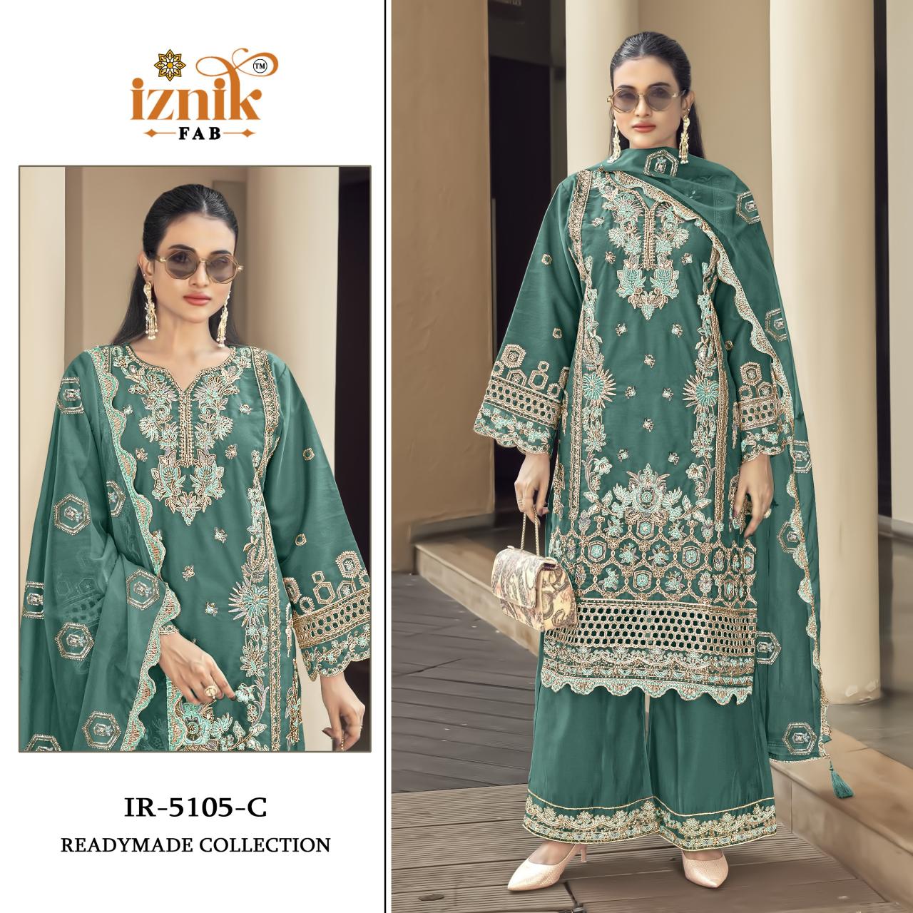 Iznik 5105 Catalog pakistani suits online india cod