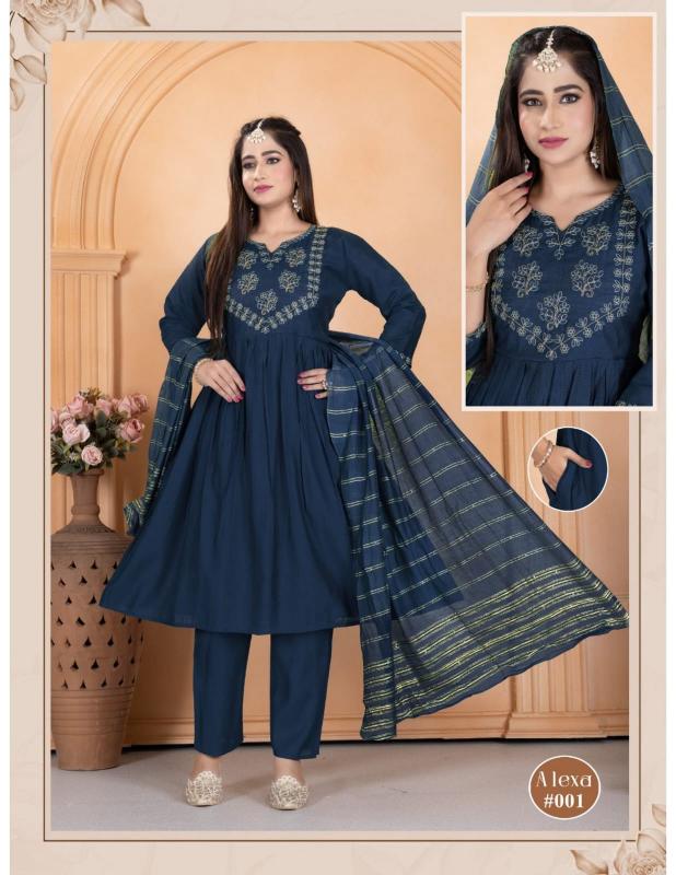 JLF Alexa vol 2 catalog party wear kurtis wholesale