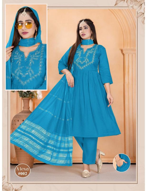 JLF Alexa vol 2 catalog party wear kurtis wholesale