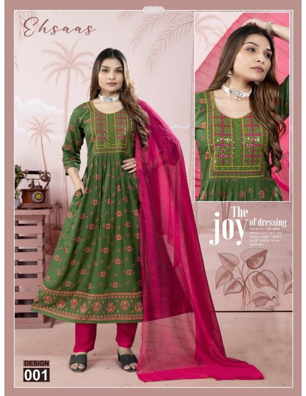 JLF Ehsaas catalog nd kurtis wholesale