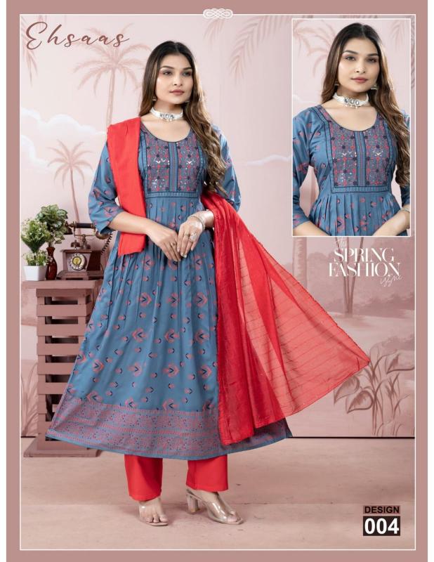 JLF Ehsaas catalog nd kurtis wholesale