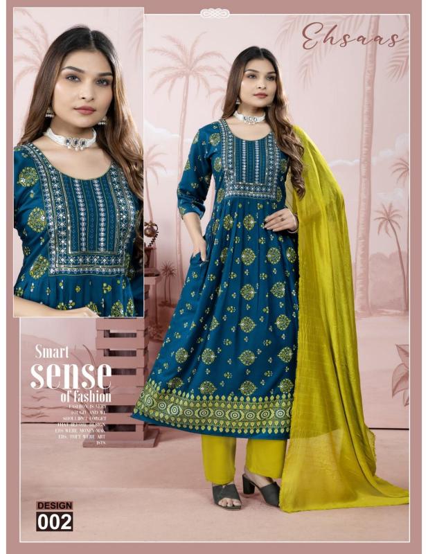 JLF Ehsaas catalog nd kurtis wholesale