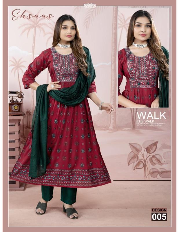 JLF Ehsaas catalog nd kurtis wholesale