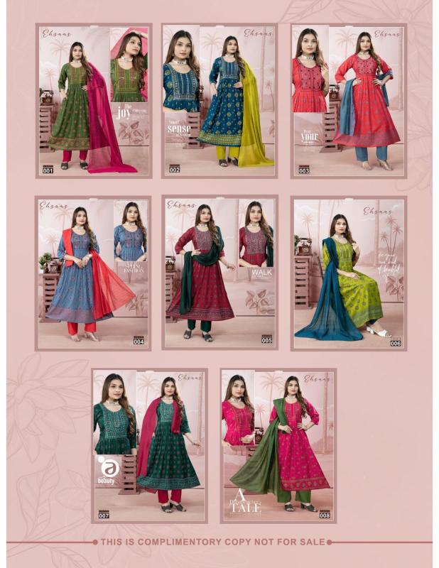 JLF Ehsaas catalog nd kurtis wholesale